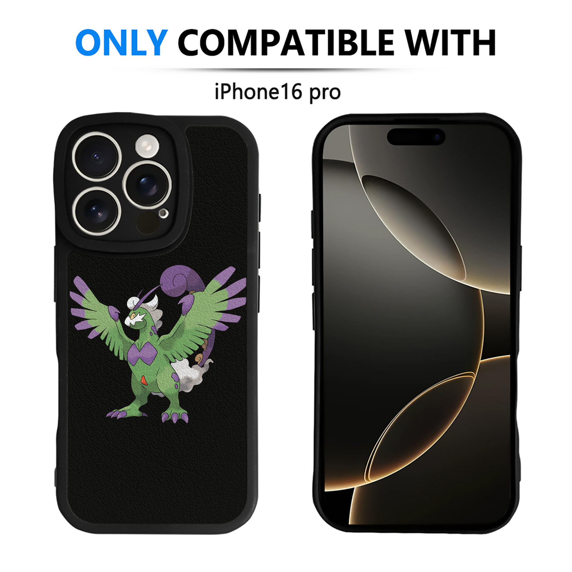 （画像用） ポケットモンスター Pokémon 【iPhone 16シリーズ対応】シリコンスマホケース（レザー調） 材質：シリコン